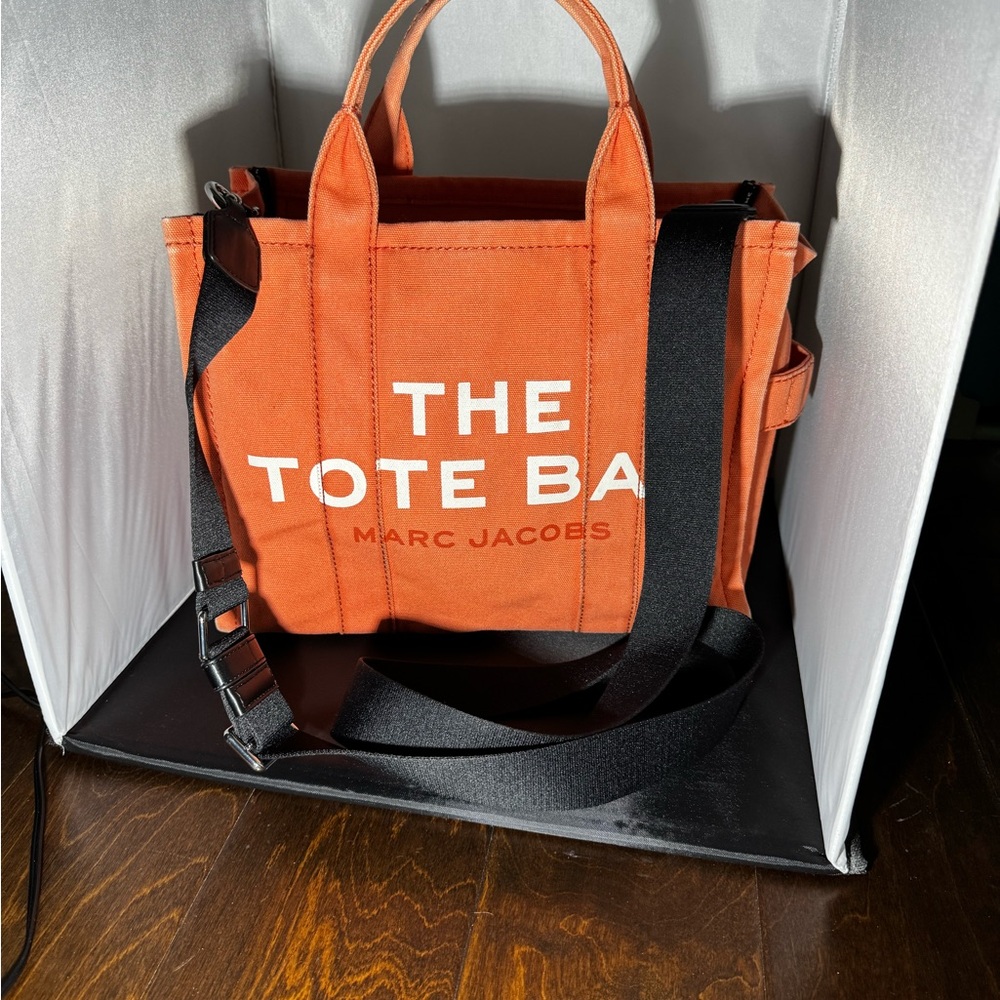 Marc Jacobs Orange and Black Messenger Bag